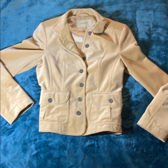 Fitted Burberry velvet, button jacket - Picture 7 of 8